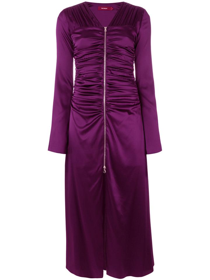 Sies Marjan Zipped Dress - Pink & Purple