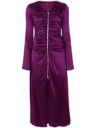 Sies Marjan Zipped Dress - Pink & Purple