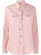 Nº21 Chest Pocket Denim Shirt - Pink