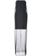 Jeffrey Dodd Layered Strapless Gown - Black