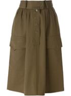 Yves Saint Laurent Vintage Military Skirt