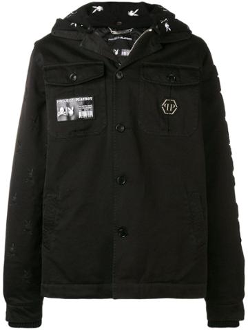 Philipp Plein Playboy Bunny Jacket - Black