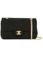 Chanel Vintage Double Flap 23cm Bag - Black