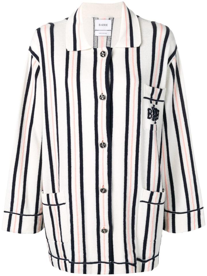 Barrie Cashmere Oversized Shirt - White