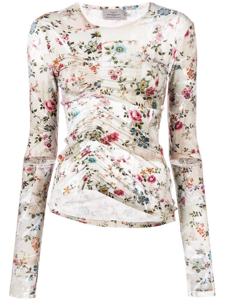 Preen By Thornton Bregazzi Marcia Blouse - Neutrals