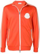 Moncler Zip-up Sweatshirt - Orange