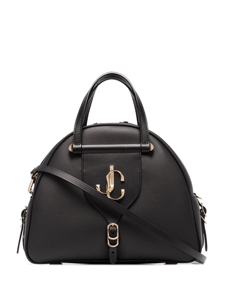 Jimmy Choo Varenne Bowling Bag - Black