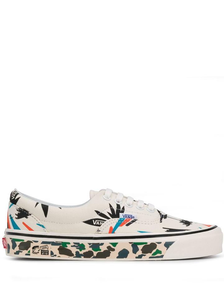 Vans Palm Print Sneakers - Neutrals