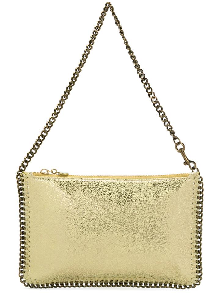 Stella Mccartney Falabella Clutch Bag - Yellow & Orange