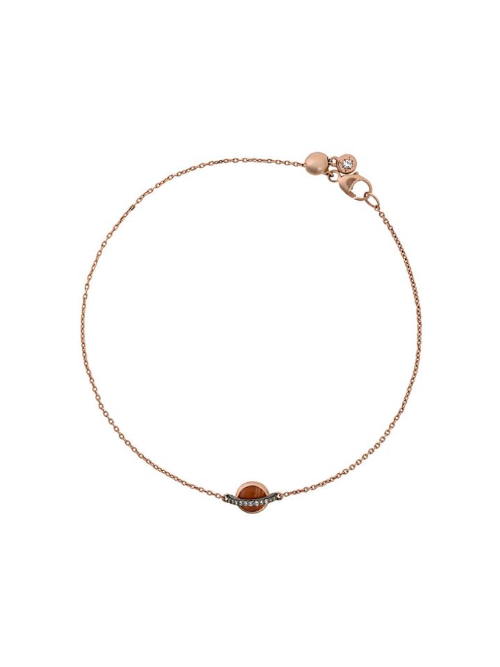 Astley Clarke Saturn Bracelet - Metallic