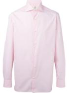 Borrelli Cuffed Sleeve Button Down Shirt