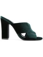 Senso Poppy Mules - Green