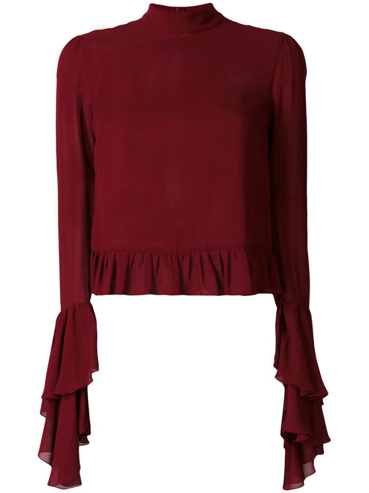 Giamba Frill-trim Knitted Top - Unavailable
