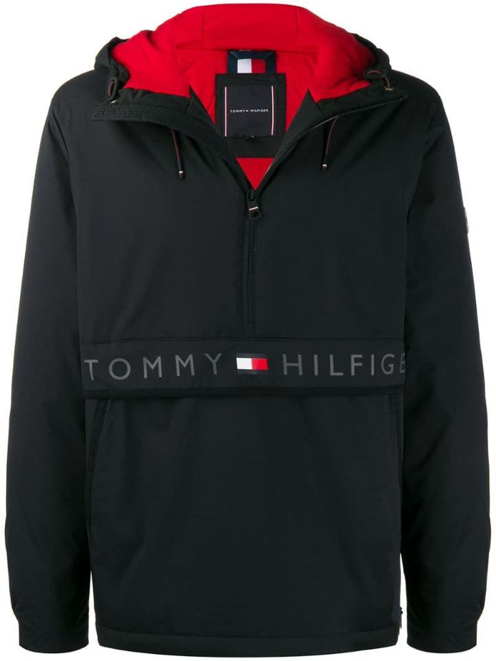 Tommy Hilfiger Classic Hooded Anorak - Black