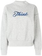 Isabel Marant Étoile - Think Sweatshirt - Women - Cotton/polyester - 34, Grey, Cotton/polyester