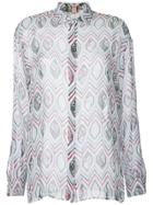 Giambattista Valli Geometric Printed Shirt - White