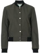 Kenzo Embroidered Tiger Bomber Jacket - Green