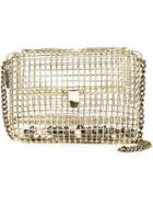 Anndra Neen Cage Pearl Shoulder Bag, Women's, Grey