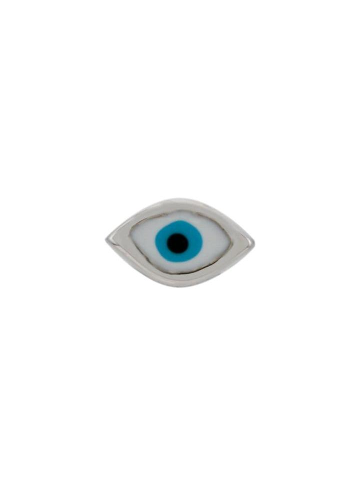 Sydney Evan Eye Stud Earring - Silver