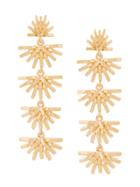 Lele Sadoughi Palm Grass Linear Earring - Metallic