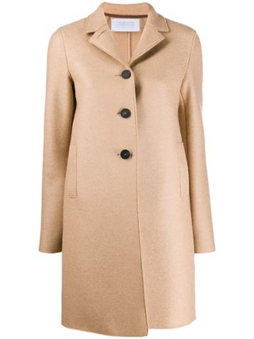 Harrys Of London Single-breasted Regular-fit Coat - Brown