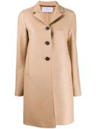 Harrys Of London Single-breasted Regular-fit Coat - Brown