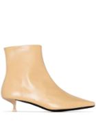 By Far Laura 50 Ankle Boots - Neutrals