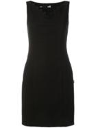 Love Moschino Short Fitted Dress - Black