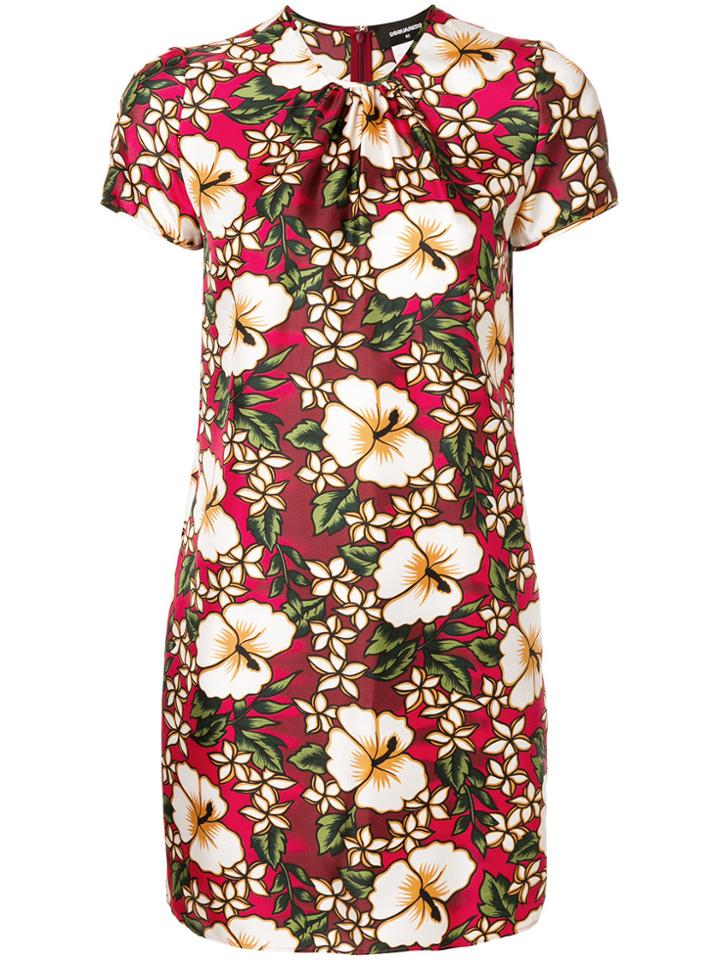 Dsquared2 Floral Print Dress - Multicolour