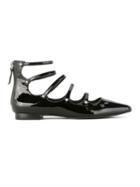 Schutz Patent Leather Ballerinas