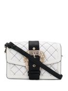 Versace Jeans Couture Quilted Shoulder Bag - White