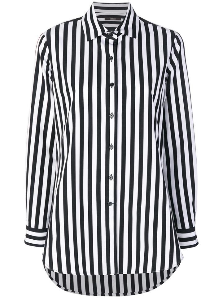 Odeeh Striped Shirt - Black