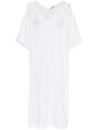 Three Graces Inez Linen Kaftan - White