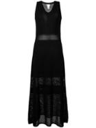 See By Chloé Knit Maxi Dress, Women's, Size: Xs, Black, Cotton