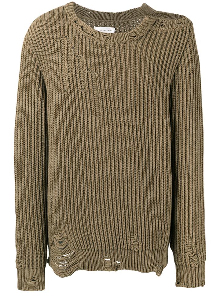 Common Wild Raglan Sleeve Jumper - Green