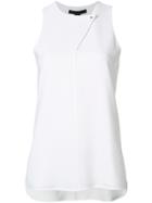 Alexander Wang Shirt Tail Tank Top - White