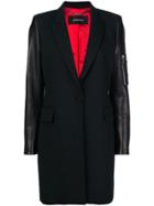 Barbara Bui Panelled Coat - Black