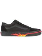 Vans Old Skool Flame Lace-up Sneakers - Black