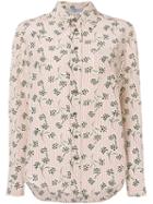 Prada Printed Button Down Shirt - Neutrals