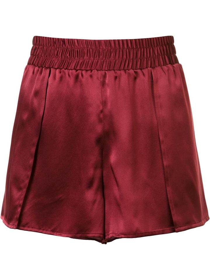 Alix 'hester' Shorts, Women's, Size: Small, Red, Silk