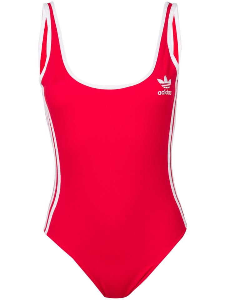 Adidas Originals Adidas Originals 3-stripes Swimsuit - Red