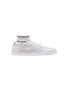 Fendi Knit Low-top Sneakers - White