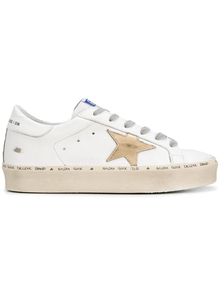Golden Goose Deluxe Brand Hi Star Sneakers - White