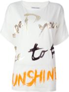 Tsumori Chisato Printed T-shirt, Women's, Size: 2, Nude/neutrals, Cotton