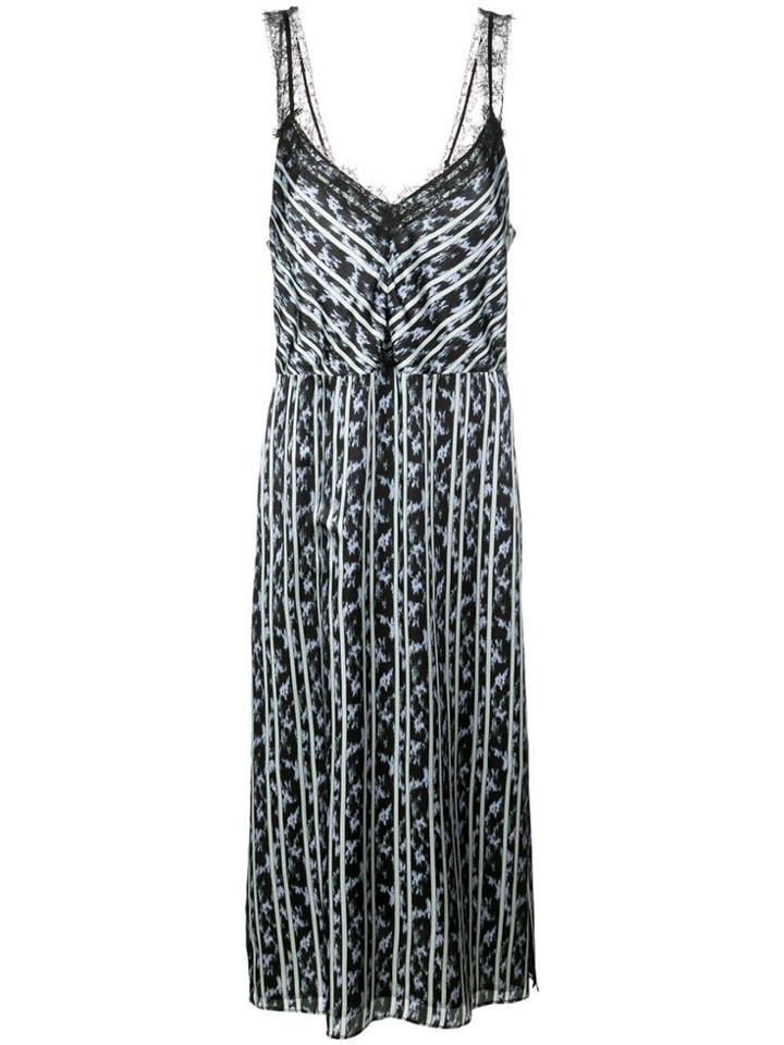 Jason Wu Printed Midi Dress - Blue