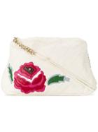 Chanel Vintage 2003-2004 Camellia Patch Bag - White