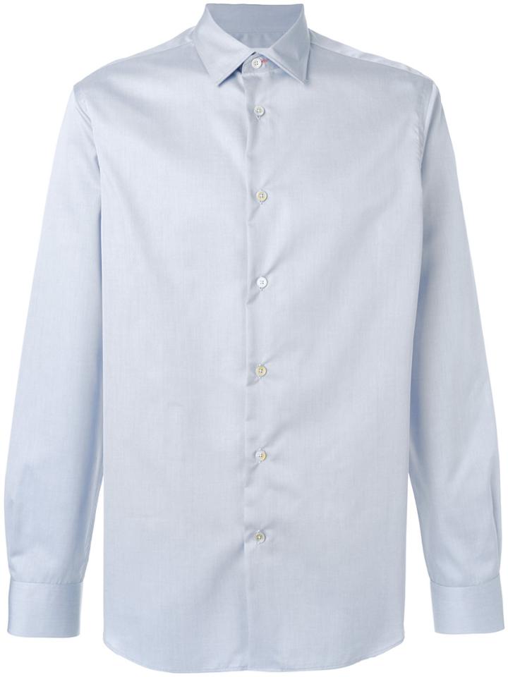 Paul Smith Formal Long Sleeved Shirt - Blue