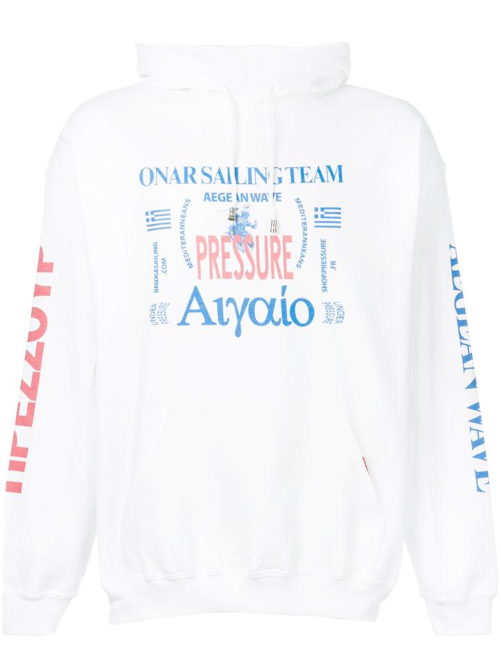 Pressure Onar Sailing Team Hoodie - White