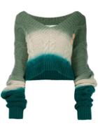 Off-white Needle Punched Jumper - Blue
