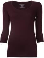 Majestic Filatures Three-quarter Sleeved T-shirt